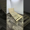 Кровать односпальная Классика Компакт с высокой спинкой, из массива сосны с реечным основанием, лакированная, 90х190 см kompakt-spin90lak-190